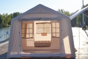 Casa Inflable Impermeable de Dos Habitaciones para Exteriores, Carpa Inflable Familiar para Acampar - Product Image 5
