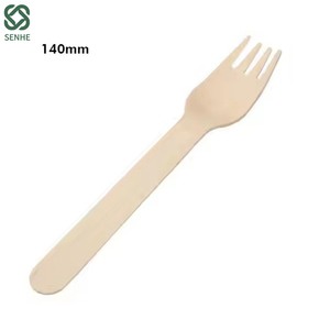 Nuevo estilo, venta al por mayor, juego de cubiertos desechables de 160cm, tenedores de madera a precio de <span class=keywords><strong>descuento</strong></span>, cubiertos de cena Premium - Product Image 2