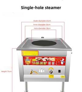 เครื่องนึ่งไฟฟ้าสเตนเลส 304 สำหรับนึ่งขนมปัง ข้าว ก๋วยเตี๋ยว บะหมี่ และประคบเย็น - Product Image 2