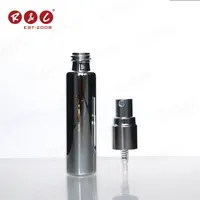 Ukuran Kecil 2Ml 15Ml 10Ml Tutup Perak Bening Botol Semprot Kaca Beku Kecil Penyiraman Parfum Semprot dengan Kemasan
