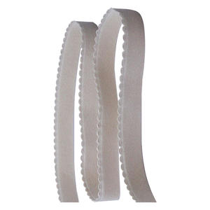 Lingerie en peluche finition arrière élastique Picot bordure bande élastique tissé Picot bordure peluche élastique Ski Lingerie soutien-gorge bandoulière - Product Image 1