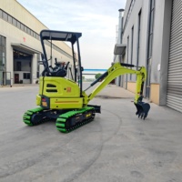 Mini-excavatrice électrique de 1,8 tonne de marque GW18 de bonne qualité, neuve, excavatrice hydraulique industrielle pour les distributeurs d'équipements