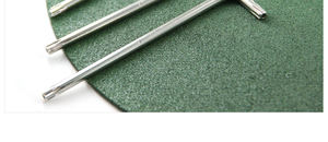 45 # فولاذ S2 سبيكة فولاذية كروم زنك نيكل مطلي على شكل حرف L رأس توركس مفتاح عرافة مفتاح ألين مع نظام متري OEM قابل للتخصيص - Product Image 4