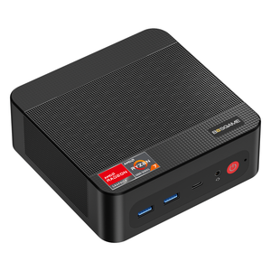 Mini PC BOSGAME P4 Plus Ryzen7 5825U 32 Go DDR4 1 To SSD Double Ethernet 2.5G Triple Affichage 4K WiFi6E Petit Ordinateur de Bureau P4 Plus - Product Image 1