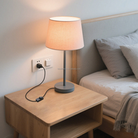 Gradateur rotatif manuel en ligne EU 100W pour lumière LED pour lampe de table et lampadaire 220V Puissance de charge maximale 100W