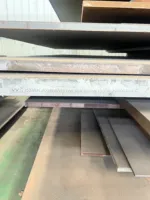 Tôles d'acier allié conformes à la norme ASTM AISI Q235/Q345, épaisseur 1,2-10 mm, laminées à chaud, marque Lisco, origine Shandong, matériau pour chaudières/plaques de navires