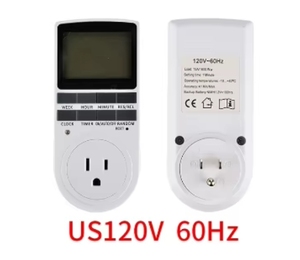 Temporizador digital electrónico Interruptor EE. UU. <span class=keywords><strong>Enchufe</strong></span> Temporizador Salida 7 días 12/24 horas Temporizador <span class=keywords><strong>programable</strong></span> Socket - Product Image 3