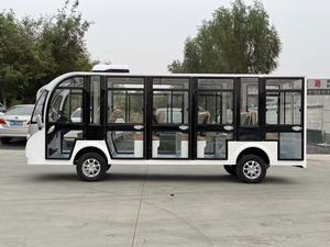 Vente directe usine – Nouveau bus électrique touristique 14 places, écologique, avec batterie au lithium, navette pour complexe hôtelier, véhicule <span class=keywords><strong>de</strong></span> transport <span class=keywords><strong>de</strong></span> passagers pour hôtel - Product Image 3