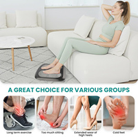 Coussin de relaxation par acupression, appareil de réflexologie électrique, masseur pour les pieds et le dos, pour soulager les douleurs aux pieds, fitness à domicile