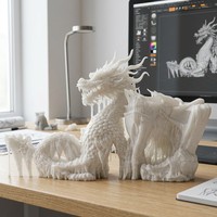 Service d'impression 3D personnalisé pour prototypes de figurines d'anime avec résine PLA, tolérance de précision de 0,01 mm, prise en charge des fichiers STL/3MF