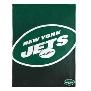 Özel Futbol 32 Takımlı Battaniye Flanel Bebek Battaniyesi Öğle Arası Kanepe Yatak Örtüsü Battaniyesi New York Jets Gradyan Renkli - Product Image 1