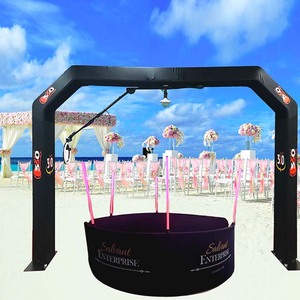 2025 más nuevo Vogue Overhead 360 Photo Booth Machine 4 a 6 personas con accesorios gratis Accesorios - Product Image 6