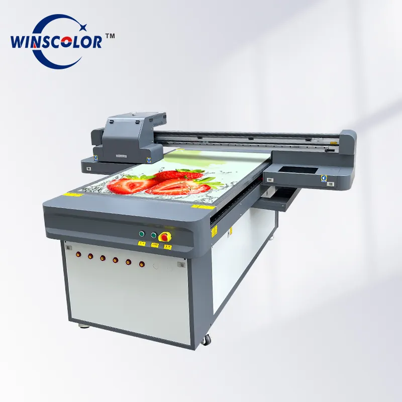 Small size digital uv flatbed printer inkjet UV 3d wood photos digital printing machine best price for sale