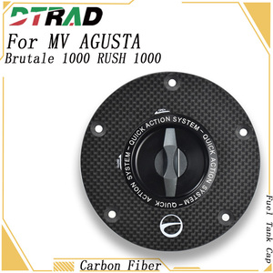 DTRAD Tapón de Combustible de Fibra de Carbono de Llenado Rápido sin Llave para MV Agusta <span class=keywords><strong>Brutale</strong></span> 1000 2019-2025 y RUSH 1000 2020-2025 - Product Image 2