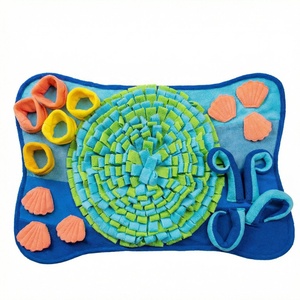 Manta de Juguete con Temática de Gatos y <span class=keywords><strong>Perros</strong></span>, con Temática Oceánica, Simula la Caza de Alimentos, Consuma Energía y Reduce la Ansiedad por Separación - Product Image 1
