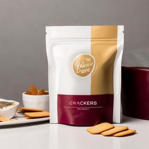 Emballage personnalisé en aluminium et plastique avec fermeture <span class=keywords><strong>à</strong></span> glissière, barrière <span class=keywords><strong>à</strong></span> l'oxygène, qualité alimentaire, avec fenêtre brillante, pour macadamia <span class=keywords><strong>salé</strong></span> - Product Image 1