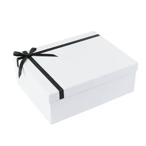 Famous Branded Environmental Friendly Products Top And Bottom Luxury Clothing Packaging Collapsible Gift Box