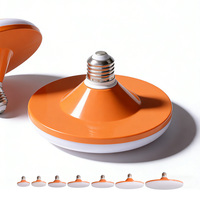 Lampe suspendue LED UFO, plafonnier soucoupe volante, base E27, lampe industrielle suspendue, sans scintillement, faisceau large, coque en fer, pour entrepôt et magasin