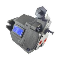 Bomba de pistones variable hidráulica Yuken AR16-FR01C-22, 160 bar, 15.8 cc, puerto axial, reemplazo OEM, compensador de presión, 12 HP, 28.4
