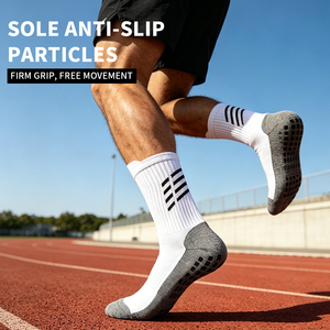 <span class=keywords><strong>Calcetines</strong></span> de Fútbol de Entrenamiento, Nuevos, Antideslizantes, con Agarre Profesional, de Lana, Gruesos, con Tarjeta de Papel Personalizada - Product Image 6