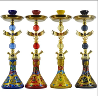 Chicha en Verre Portable en Gros avec Tuyau Simple