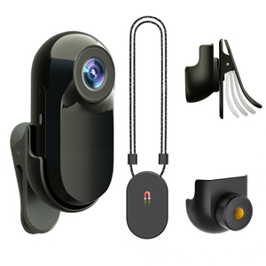 Cámara de Acción Deportiva <span class=keywords><strong>Pequeña</strong></span>, Ligera y Multifuncional, Portátil y Versátil para Vlogs de Viaje - Product Image 1
