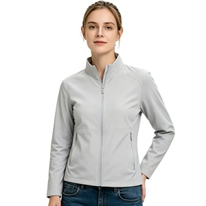 Chaqueta para <span class=keywords><strong>Mujer</strong></span>, Impermeable, Cortavientos, Transpirable, con Cuello Alto, Estilo Deportivo Casual, Suministro Directo de Fábrica - Product Image 1