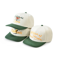 Gorra de Béisbol de 6 Paneles, 100% Algodón, de Alta Calidad, Personalizable (OEM/ODM), para Deportes al Aire Libre, Gorras al por Mayor, Bordado 3D, Dos Tonos, Estilo Dad Hat