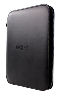 Maletín con Cierre Recargable y Bloc de Notas Multifuncional con Cargador Inalámbrico y Banco de Energía, Soporte para Teléfono Móvil, Ideal para Regalo - Product Image 4