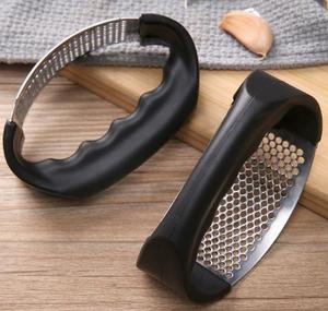 <b>Kitchen</b> Stainless Steel Garlic Press Crusher Manual Specialty <b>Tool</b> for Mincing and Chopping Garlic Accessory <b>Gadget</b> - Product Image 6