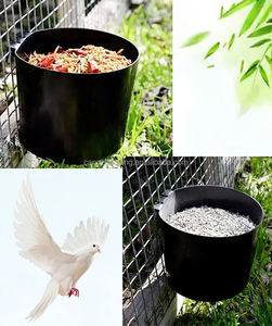 YYB 0.2L 1L 1.5L en plastique Pigeon volaille mangeoire seau poulet mangeoire et abreuvoir ensemble - Product Image 6