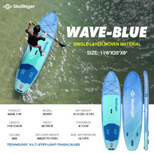 Skatinger 2026 Nouveau style Planche à pagaie gonflable SUP en tissu Drop Stitch 11'6'' avec <span class=keywords><strong>pompe</strong></span> - Product Image 2