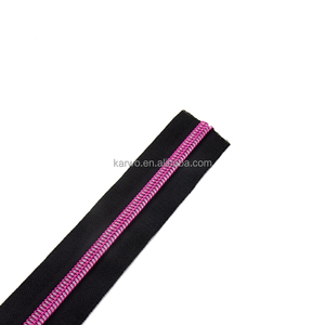 Customization 5# Nylon Zippers Tapes Pink Color <strong>Zip</strong> Repair Kit DIY Bags <strong>Zips</strong> <strong>Slider</strong> Pulls for Handbag <strong>Replace</strong> Sewing Accessories - Product Image 2