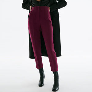 <span class=keywords><strong>Pantaloni</strong></span> del vestito causale della matita a vita alta di modo della primavera all'ingrosso <span class=keywords><strong>pantaloni</strong></span> della signora dell'ufficio delle donne <span class=keywords><strong>pantaloni</strong></span> delle tasche di colore solido - Product Image 3