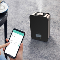 Pour SCENTA luxe petit personnalisé pour Bluetooth diffuseur de parfum ménage vie intelligente sans eau Cool brume nébulisation arôme hôtels