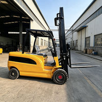 Chariot élévateur électrique compact Zhongyi Chine 60V 3 tonnes, batterie lithium-ion, 4 roues motrices, hauteur de levage 3m, à vendre