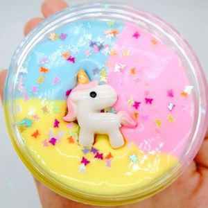 2019 Hot Sale Colorful <b>Magic</b> Changing Unicom Silk Slime Clay Plastic 12 Colors - Product Image 2