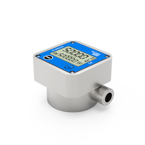 เครื่องวัดการไหลของกังหันไฟฟ้าแบบอิเล็กทรอนิกส์ จอแสดงผลดิจิตอล อลูมิเนียมอัลลอยด์ ช่วงการไหลของของเหลว 13600 ใช้ในอุตสาหกรรมเคมี - Product Image 2