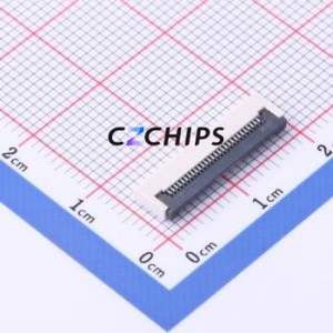 FPC-05F-28PH20 FFC/FPC Connector SMD,P=0.5mm,Horizontal Mount Connector Flip Cover Type Bottom Contact 28P 0.5mm - Product Image 1