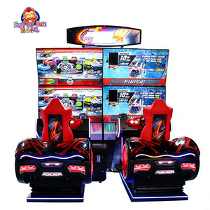 Máquina de Juego de Carreras con Movimiento Dinámico para 2 Jugadores Furious DX, <span class=keywords><strong>Simulador</strong></span> de Conducción de Autos Operado con Monedas para Centros de Juego - Product Image 2