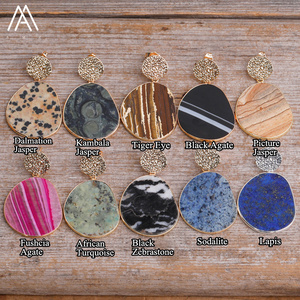 Pendientes de piedra preciosa Natural para mujer, joyería romántica, regalo de moda - Product Image 3