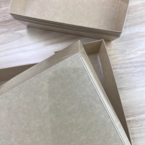 Wholesale Biodegradable Sushi Box Food <b>Container</b> Packaging Dessert Cookie Cake Sushi Catering Packaging Box with Lid - Product Image 5
