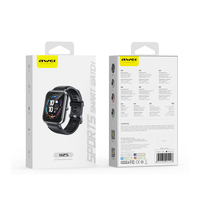 Smartwatch Unisex H25 con Touchscreen, Monitoraggio Frequenza Cardiaca, Tracker Attività, Impermeabile IP67, Cinturino in Gel di Silice, Durata Batteria 5-10 Giorni