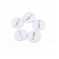 Carte de membre RFID NFC ZRD MINITAG 13,56 MHz avec puce F08, PVC étanche, diamètre 20 mm/25 mm Paiement professionnel pour usage hôtelier