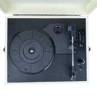 Lecteur de cd radio rétro 3 vitesses, platine, vente en gros