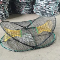 Pain crabe poulpe Cage De Pêche Personnalisé Lingot Cage Nylon Maille HDPE Crabe Piège Homard Aquaculture PE Crabe Pot