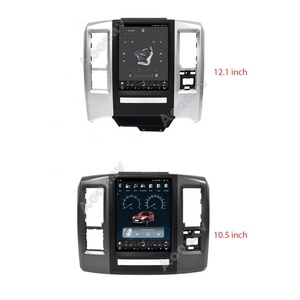 วิทยุติดรถยนต์ระบบแอนดรอยด์ขนาด 12.1 นิ้ว ความจุ 256GB สำหรับรถ Dodge RAM 1500 ปี 2009-2012 เครื่องเล่นมัลติมีเดียพร้อมระบบนำทาง GPS แบบไร้สาย หน้าจอแนวตั้ง - Product Image 1