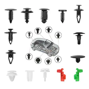 100PCS Car Clips Plastic Rivets 6 Popular Sizes Of Car Body Fixed Clip Bumpers And Replacement Parts