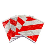 Marqueur composite en PVC alvéolé certifié E8 pour drapeau de camion, éclairage actif pour opérations nocturnes sur le marché américain