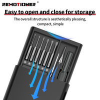 Kit de réparation magnétique 39-en-1, jeu de tournevis de précision pour Macbook, ordinateur portable, PS4, PS5, Switch, lunettes, montre, jouet